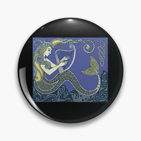 Item preview, Mermaid Harpist Classic . designed and sold by bjohnsherlo.