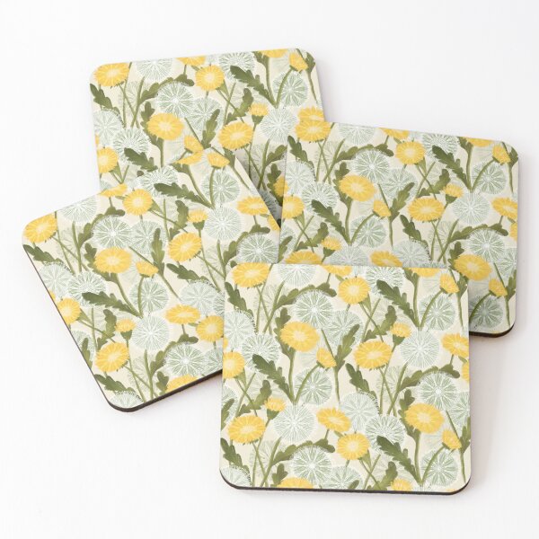 Item preview, Lacy Sage and Golden Yellow Dandelion Weeds designed and sold by MilaMooDesigns.