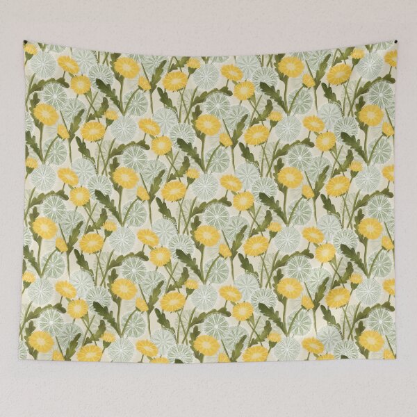 Item preview, Lacy Sage and Golden Yellow Dandelion Weeds designed and sold by MilaMooDesigns.