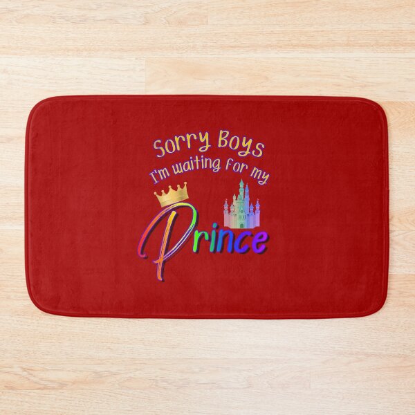 Item preview, Rainbow Pride Sorry Boys I'm Waiting for my Prince designed and sold by Smagnaferous.