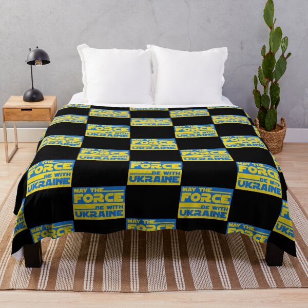 Item preview, May The Force Be With Ukraine (Flag)| Perfect Gift designed and sold by nhantrangzz.