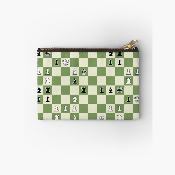 Item preview, Checkmate in 3 Moves: Chessboard w Chess Exercise designed and sold by Happy Puppy Print On Demand.
