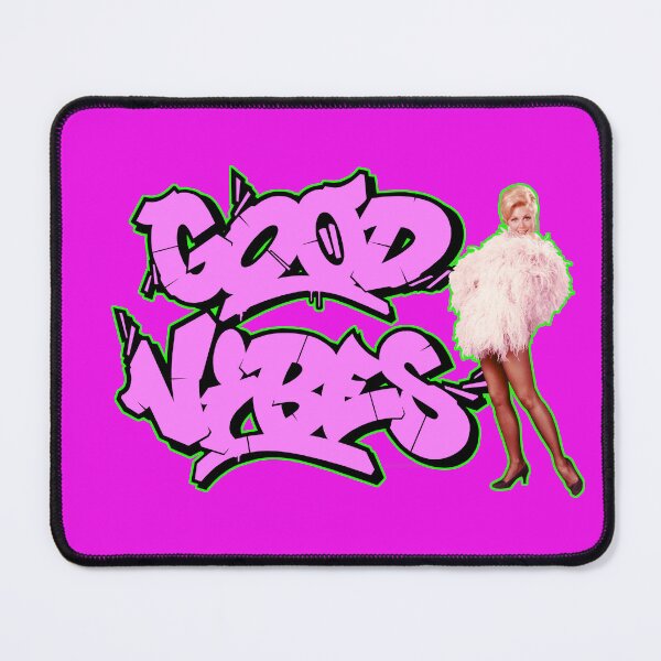 Item preview, PINK GOOD VIBES PINUP BY ESONE  designed and sold by GraffitiBomberZ.
