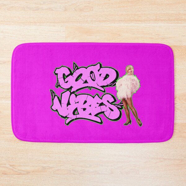 Item preview, PINK GOOD VIBES PINUP BY ESONE  designed and sold by GraffitiBomberZ.