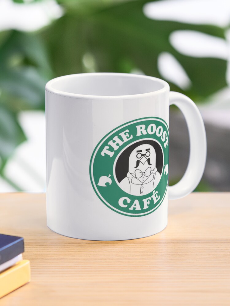 Brewster the Roost Coffee Mug, Animal Crossing Mug, the Roost Logo, Gamer  Coffee Mug 