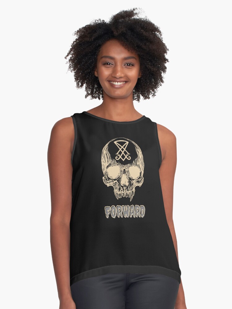 Vista previa del artículo con la obra «Blusa sin mangas», diseñado y vendido por BattleTribe.