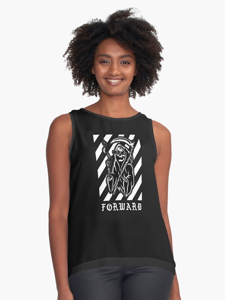 Vista previa del artículo con la obra «Blusa sin mangas», diseñado y vendido por BattleTribe.