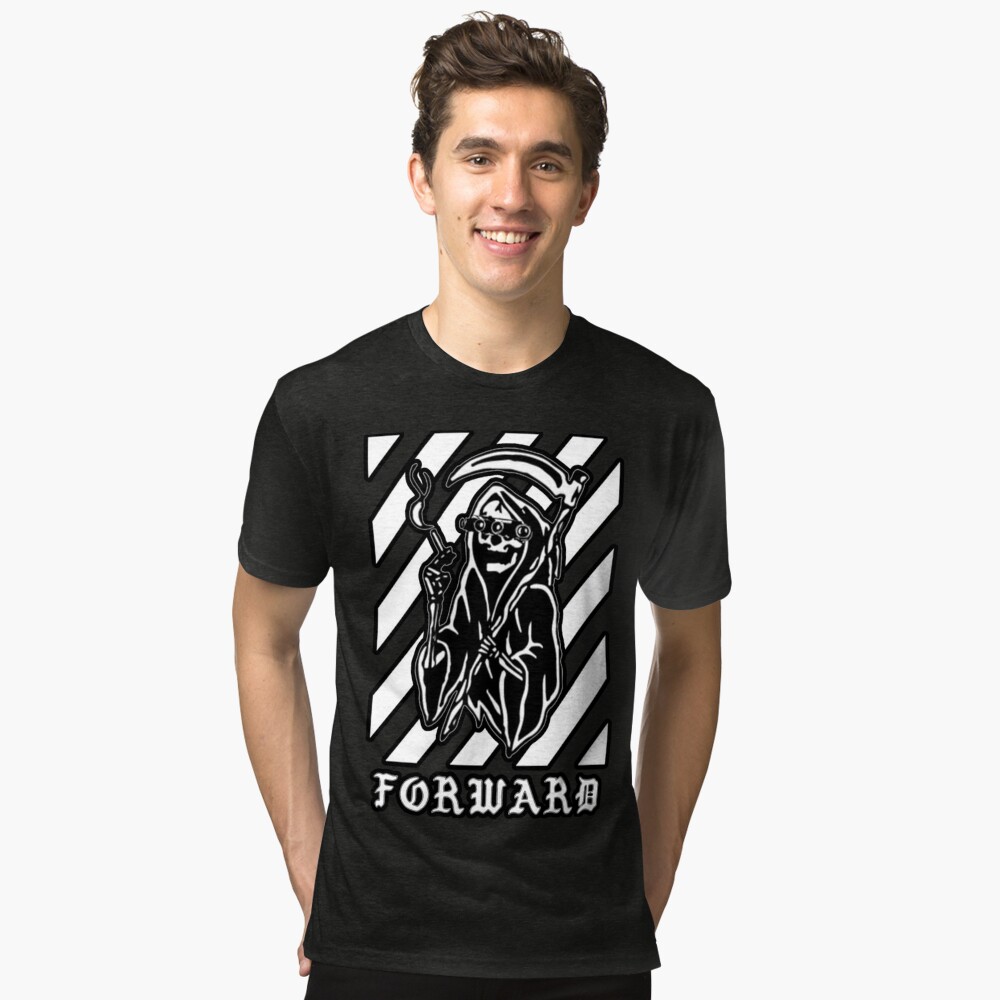 Vista previa del artículo con la obra «Camiseta de tejido mixto», diseñado y vendido por BattleTribe.