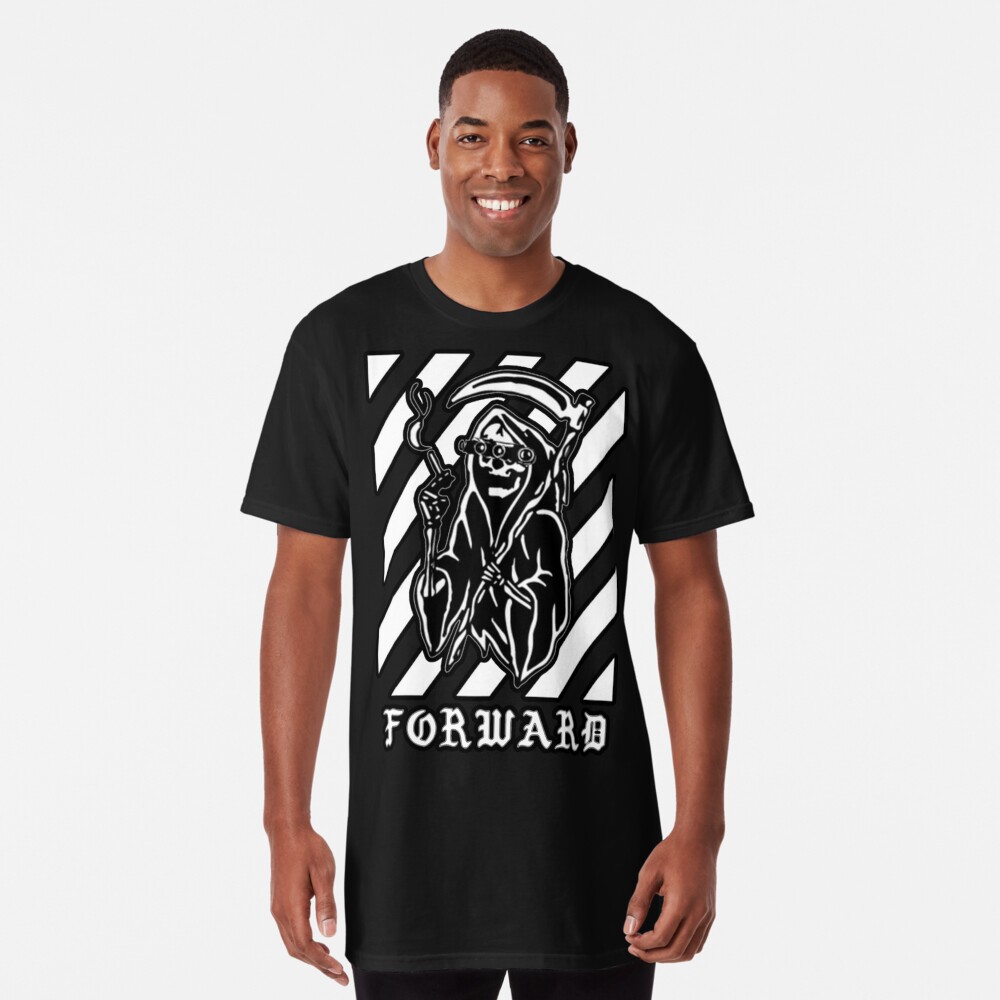 Vista previa del artículo con la obra «Camiseta larga», diseñado y vendido por BattleTribe.