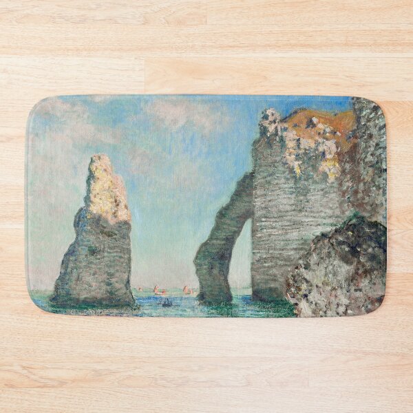 Item preview,  Claude Monet Beach & Cliff Painting designed and sold by Tamas Das.