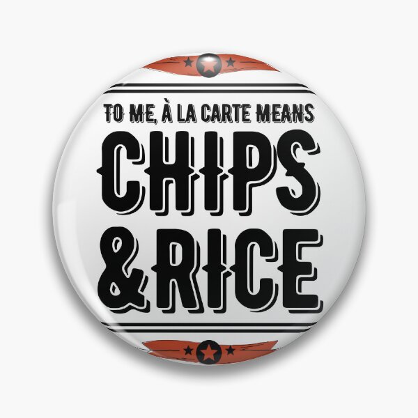 Item preview, Military Styled To Me A La Carte means Chips and Rice designed and sold by 133DandC.