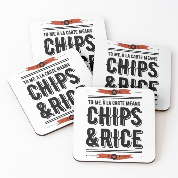 Item preview, Military Styled To Me A La Carte means Chips and Rice designed and sold by 133DandC.
