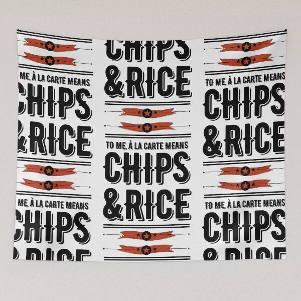 Item preview, Military Styled To Me A La Carte means Chips and Rice designed and sold by 133DandC.
