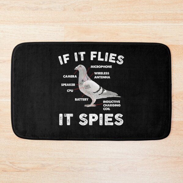 Item preview, If It Flies It Spies Pigeon Anatomy Bird Aren't Real designed and sold by TimotjyDaughe.