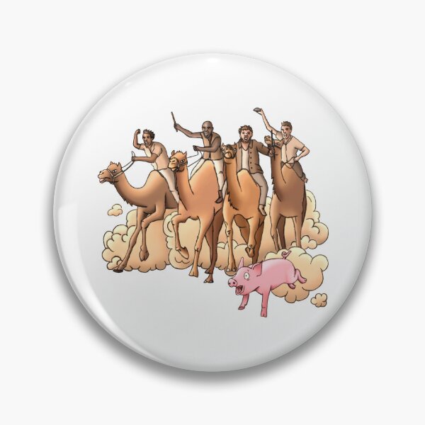 Item preview, Fast camel race with a pig designed and sold by Sina Holste.