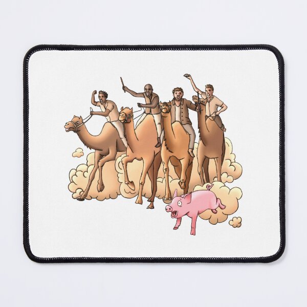 Item preview, Fast camel race with a pig designed and sold by Sina Holste.