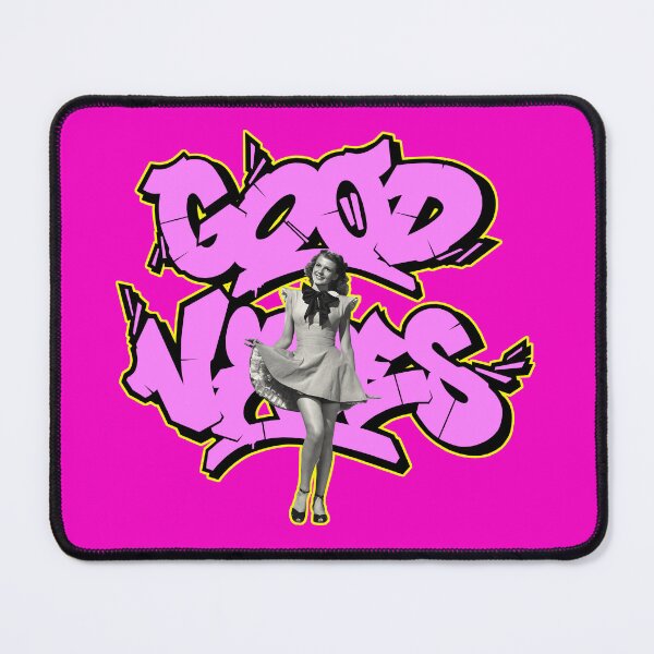 Item preview, PINK GOOD VIBES PINUP BY ESONE designed and sold by GraffitiBomberZ.