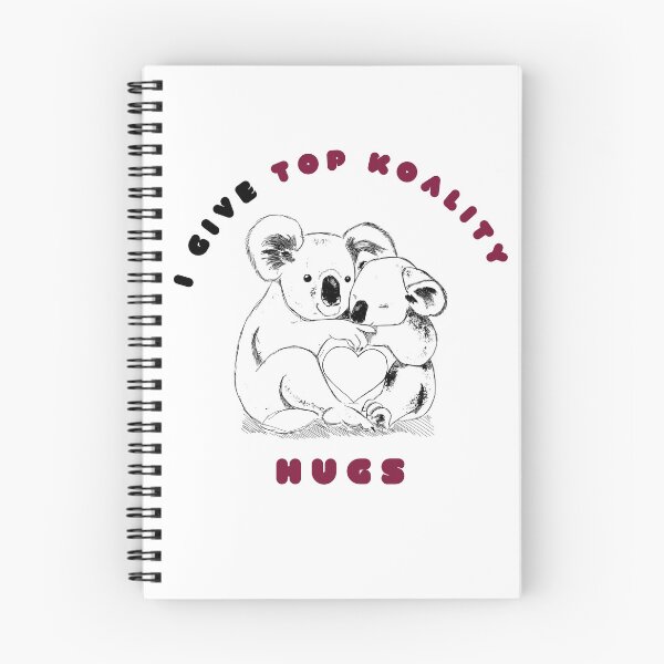 Item preview, I GIVE TOP KOALITY HUGS - cute koalas hugging designed and sold by MiKy1997.