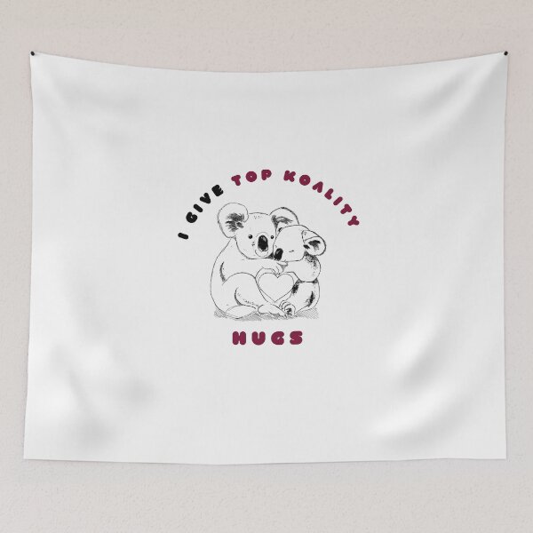 Item preview, I GIVE TOP KOALITY HUGS - cute koalas hugging designed and sold by MiKy1997.