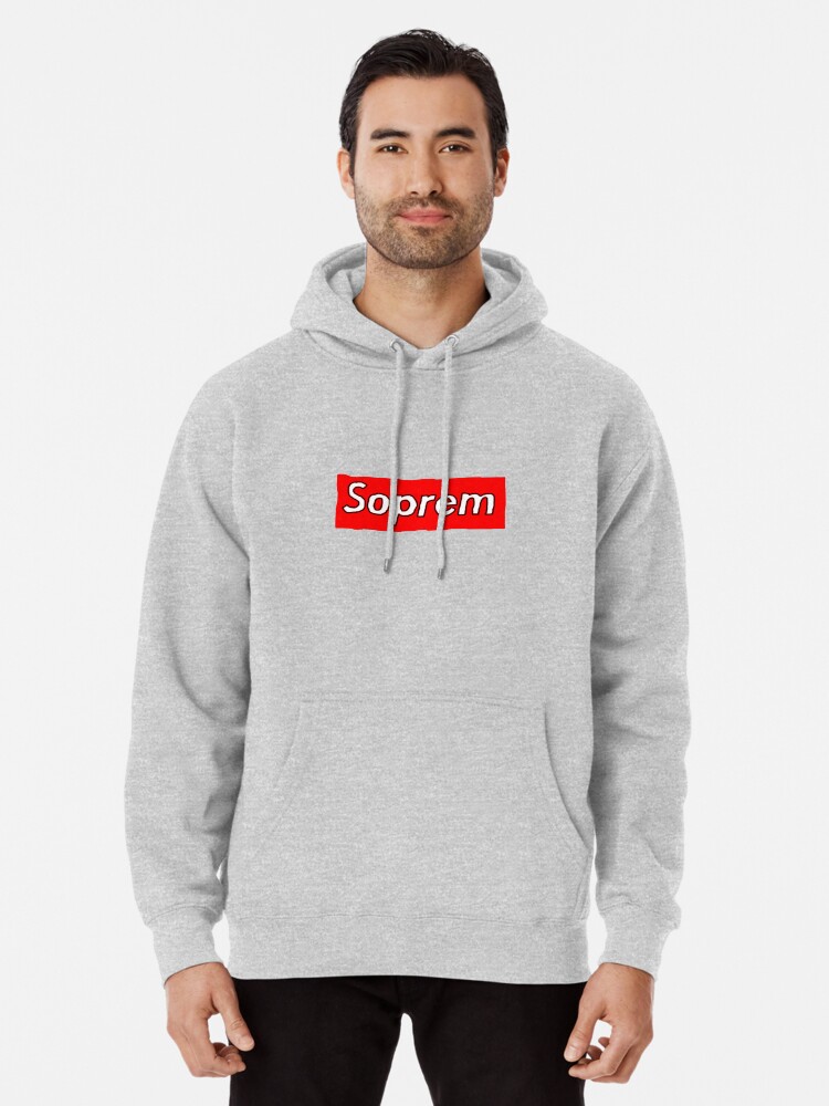 supreme box logo pullover hoodie
