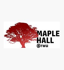 RWU Maple Hall Photographic Print