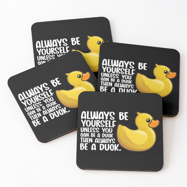 Item preview, Duck Funny Always Be Yourself Unless You Can Be A Duck For Duck Lover Cute Yellow Toy Duck designed and sold by alenaz.