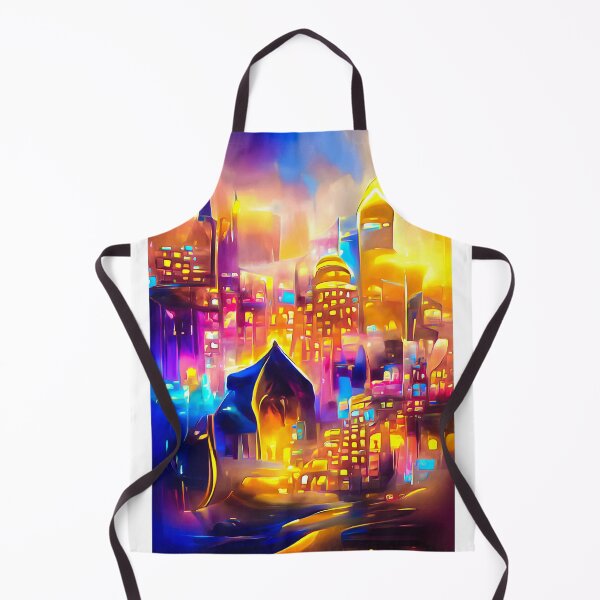 Item preview, City Lights 01 Golden Magic designed and sold by mhfoto.