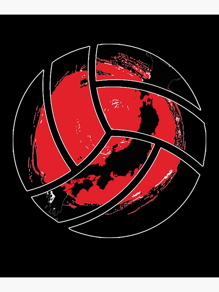 "Volleyball Japan Sticker" Sticker for Sale by aldenbaro7 Redbubble