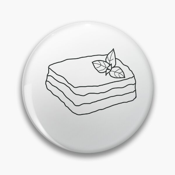 Item preview, Lasagna Food Menu Dinner Restaurant Café Magnet Pin Buttons Decoration Sticker designed and sold by khulisara246.
