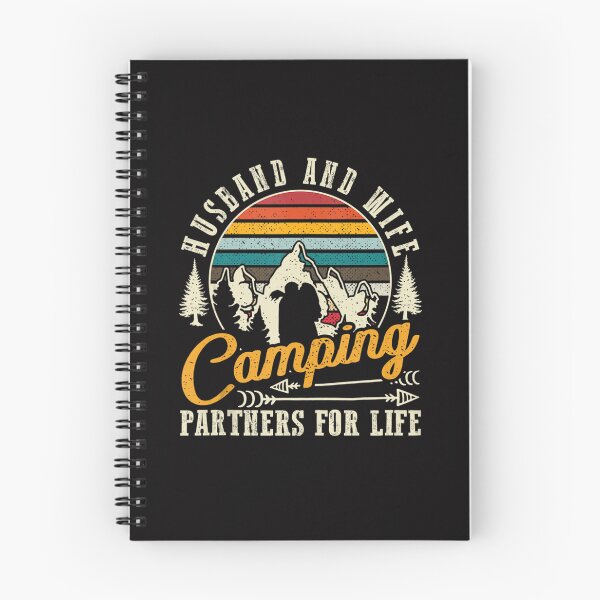 Item preview, Vintage Husband And Wife Camping Partners For Life  designed and sold by NormanLangley.