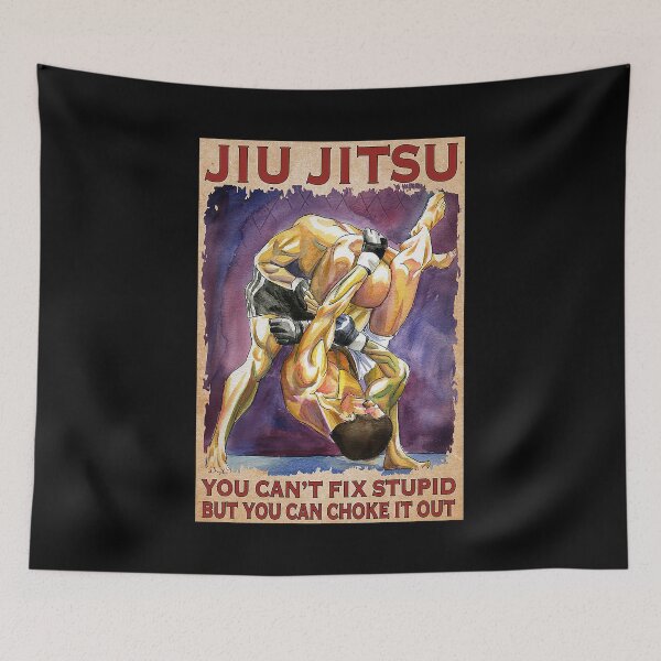 Artikelvorschau, JIU JITSU Du kannst Dummheit nicht beheben, aber du kannst sie ersticken entworfen und verkauft von AleehaZenger.