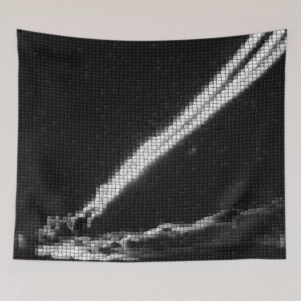 Item preview, BlackWhiteLights in Blocks designed and sold by frankuffmann.