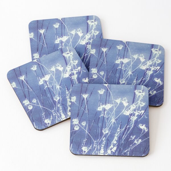 Item preview, Knapweed on Dusky Indigo designed and sold by Susan Woolley.