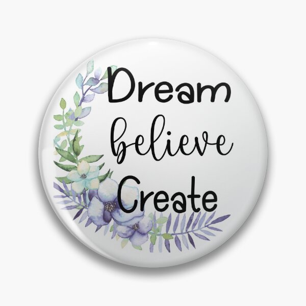 Item preview, Dream, Believe, Create designed and sold by HazelRoseCreate.