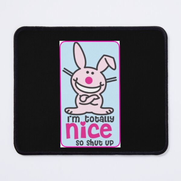 Item preview, happy bunny Sticker designed and sold by GeorgiMartin.