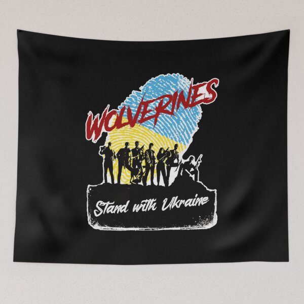 Item preview, Wolverines - Stand with Ukraine T-Shirt designed and sold by Fieanal89.