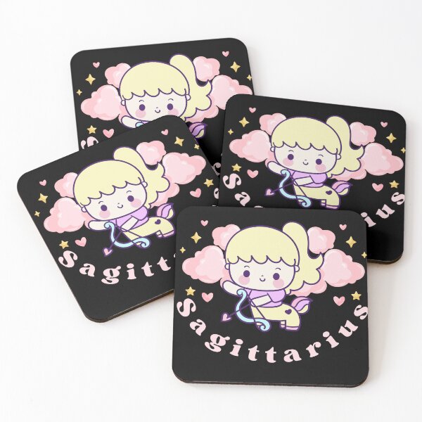 Item preview, Kawaii Zodiac Sign Sagittarius designed and sold by astroful.