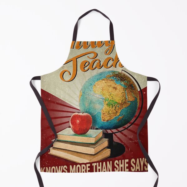 Item preview, Vintage teacher knows more than she says and notices more than you realize designed and sold by TeganCrafford.