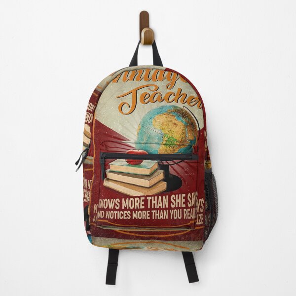 Item preview, Vintage teacher knows more than she says and notices more than you realize designed and sold by TeganCrafford.