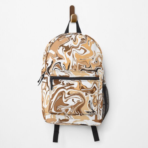 Item preview, Abstract pattern with brown waves  designed and sold by Mirosi-S.
