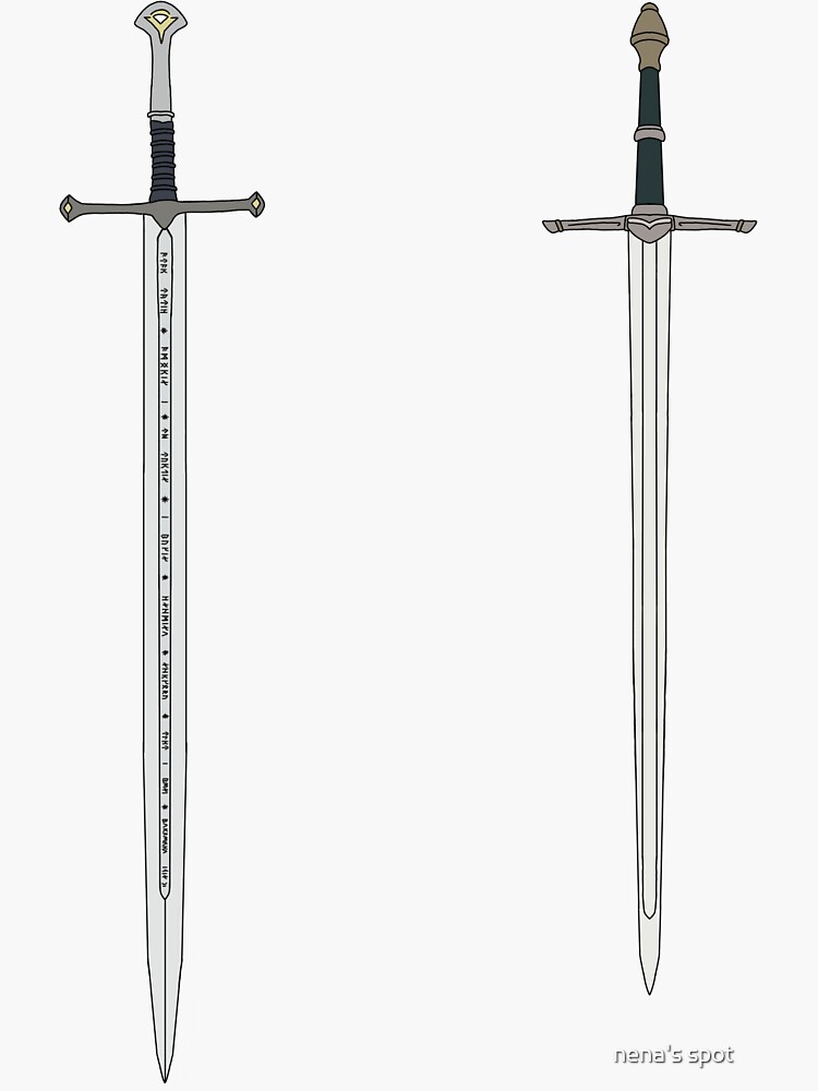 Sword Cross Swords Wall Decal