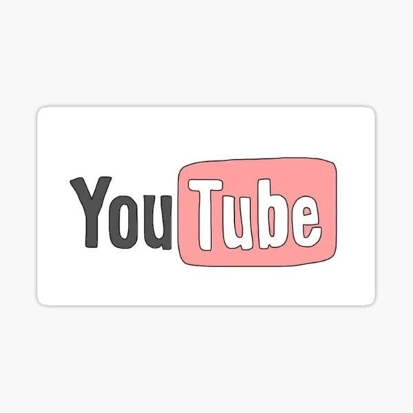 Artikel-Vorschau von YouTube Logo Aufkleber, designt und verkauft von andreaalison.