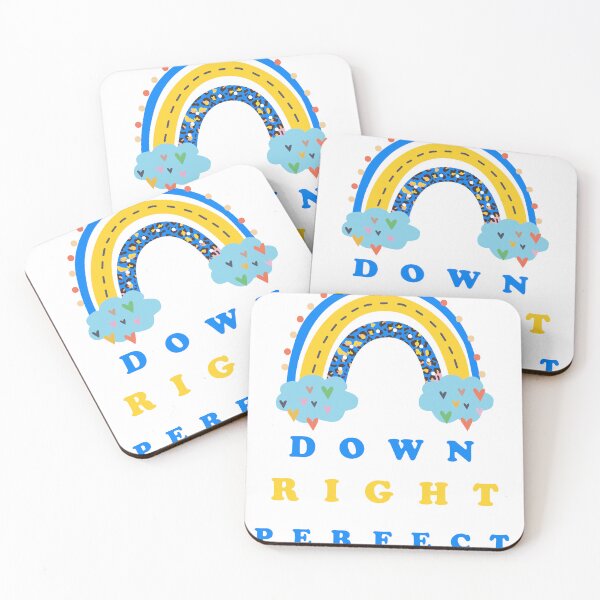 Item preview, Down Syndrome Awareness Down Right Perfect T-Shirt designed and sold by Sarah-J4.