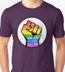 LGBTQ Resistance Fist Unisex T-Shirt