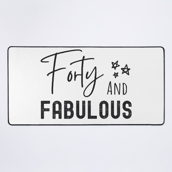 Item preview, 40 And Fabulous Birthday designed and sold by Equitees.