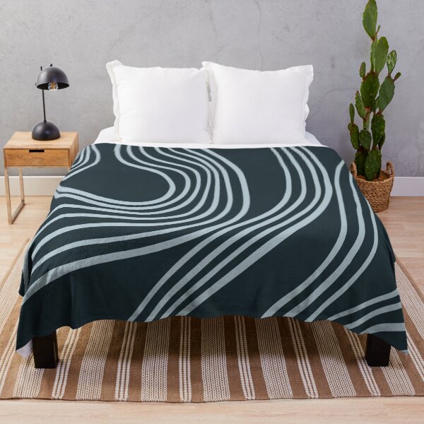 Item preview, Curvas abstractas del verde del mar designed and sold by PeachyLitchi.
