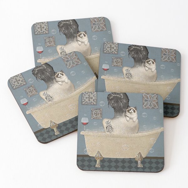 Item preview,  Ragdoll and she lived happily ever after cat lover designed and sold by KravecUziel.