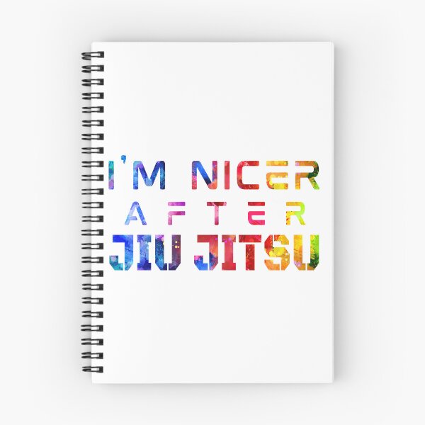 Item preview, I'm Nicer After Jiu Jitsu watercolor designed and sold by Joanna-Asia.