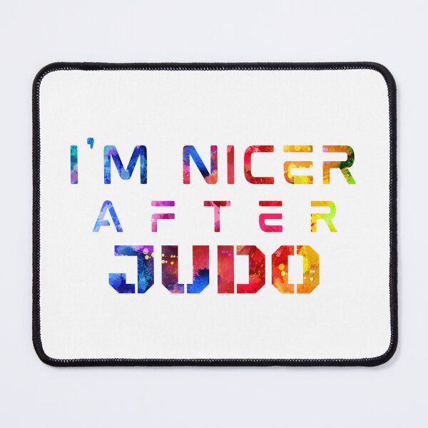 Item preview, I'm Nicer After Judo watercolor designed and sold by Joanna-Asia.