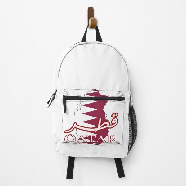 Item preview, Qataِِr Map & Flag Arabic and English WordArt - خريطه علم قطر  designed and sold by Amazing Arts Designs.